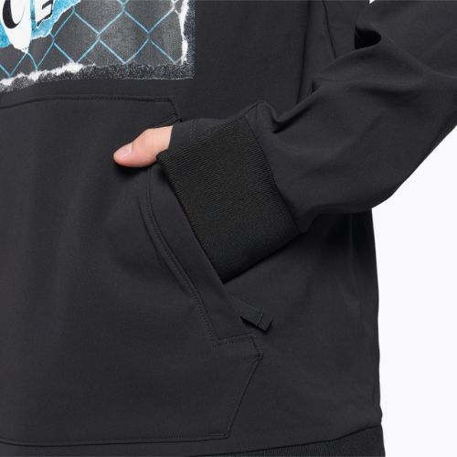 Herren-Trekking-Sweatshirt The North Face Bedruckter Tekno Hoodie schwarz NF0A7ZUHKY41