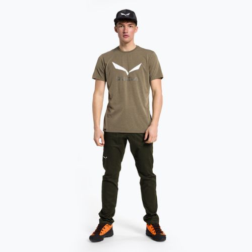 Salewa Solidlogo Dry Herren Trekkinghemd khaki 00-0000027018