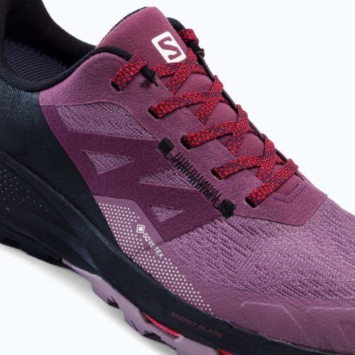 Trekkingschuhe Damen Salomon Outpulse GTX violett L416897