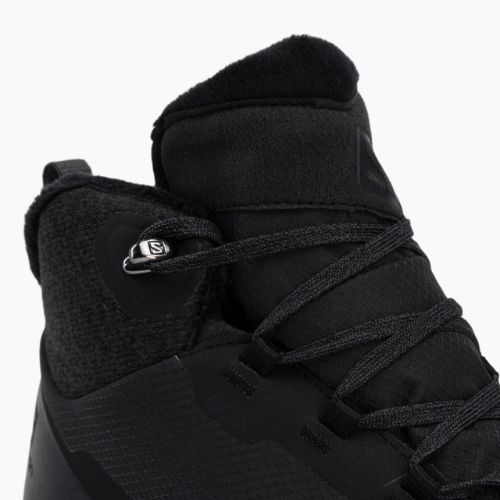 Trekkingschuhe Damen Salomon Outsnap CSWP schwarz L41111