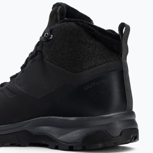 Trekkingschuhe Damen Salomon Outsnap CSWP schwarz L41111