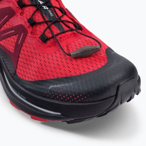 Laufschuhe Trail Herren Salomon Pulsar Trail rot L41629