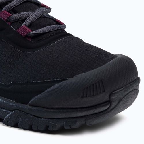 Trekkingschuhe Damen Salomon Shelter CS WP schwarz L41115