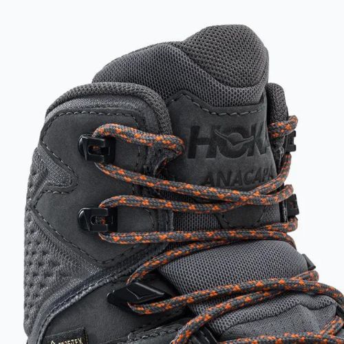 Herren-Trekkingstiefel HOKA Anacapa Mid GTX grau 1122018-CHMS