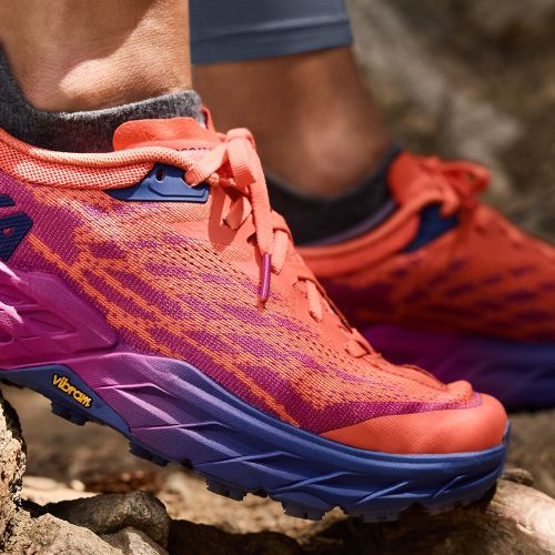 Damen Laufschuhe HOKA Speedgoat 5 orange 1123158-FFCM