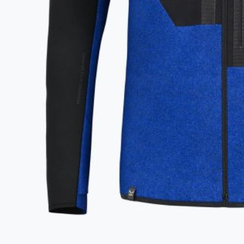Herren Salewa Ortles AM Fleece-Sweatshirt schwarz-blau 00-0000028178