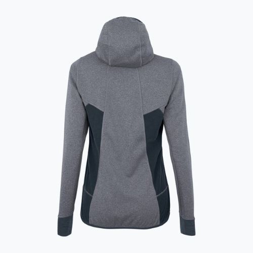 Salewa Puez Hybrid PL FZ Hoody Damen Fleece-Sweatshirt grau-grün 00-0000027389