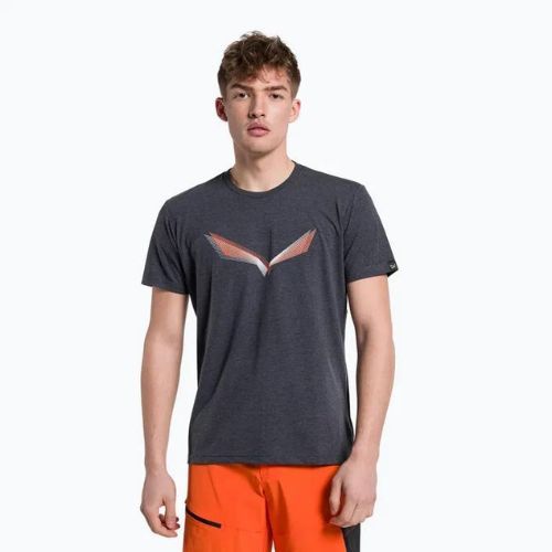 Salewa Lines Graphic Dry Herren-Trekkinghemd navy blau 00-0000028065