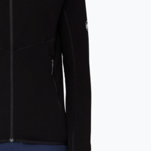 Herren MAMMUT Aconcagua ML Kapuzen-Trekking-Sweatshirt schwarz
