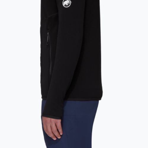 Herren MAMMUT Aconcagua ML Kapuzen-Trekking-Sweatshirt schwarz