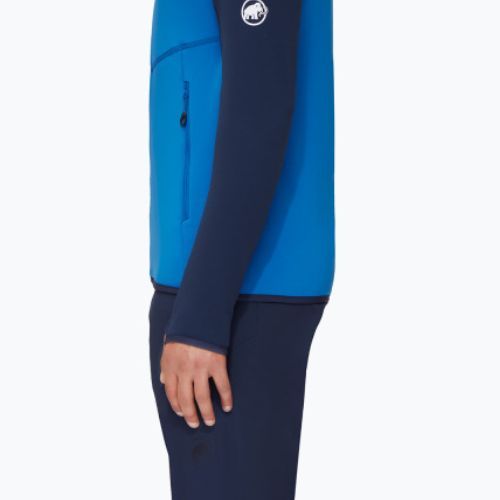 MAMMUT Herren-Trekking-Sweatshirt Aconcagua ML blau-grün