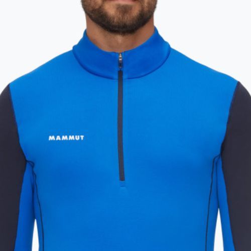 MAMMUT Herren-Trekking-Sweatshirt Aenergy ML Half Zip Pull blau