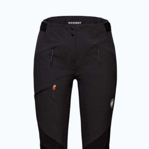 Damen-Softshellhose MAMMUT Courmayeur SO schwarz