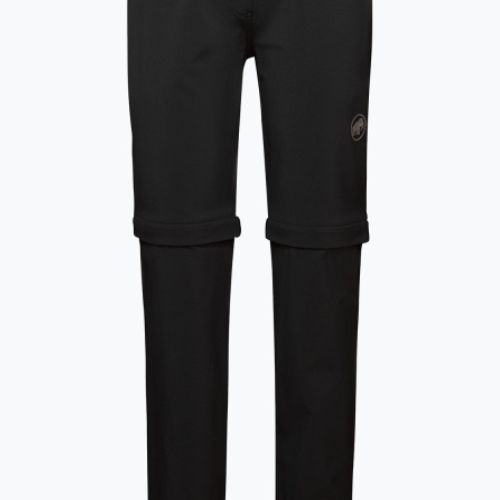 Damen-Trekkinghose MAMMUT Runbold Zip Off schwarz