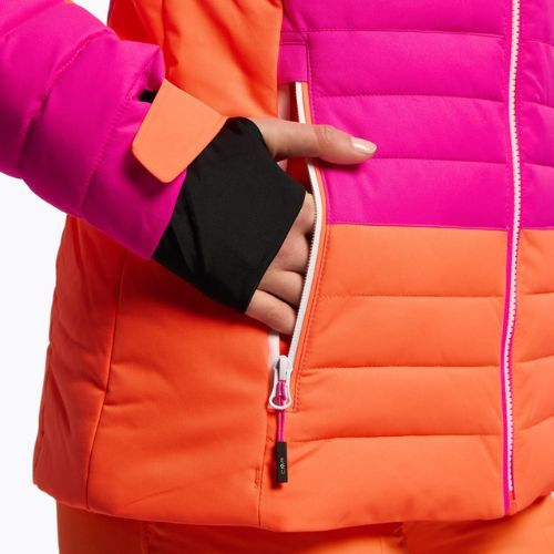 CMP Damen Skijacke rosa und orange 31W0226/H924