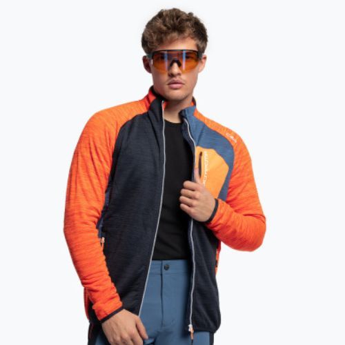 CMP Herren Skitjacke 32G2857 orange und marineblau 32G2857/N950