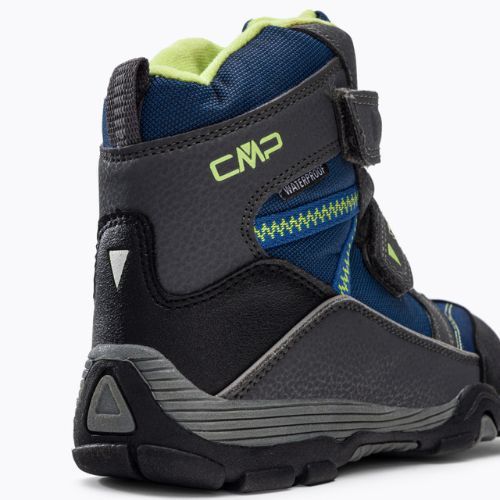Trekkingschuhe Kinder CMP Pyry Snowboots blaugrau 38Q4514J