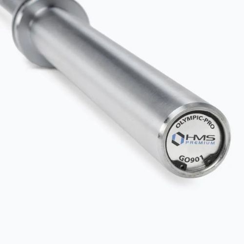 HMS GO901 Premium Silber gerade olympische Langhantel 17-60-008