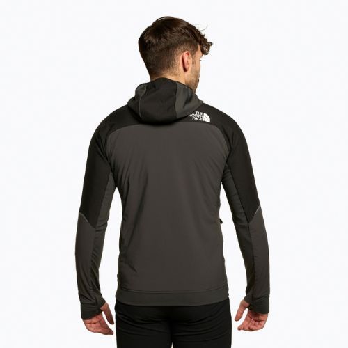 Herren Skijacke The North Face Dawn Turn Hybrid Ventrix Hoodie schwarz NF0A7Z8PU0N1