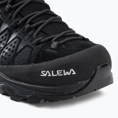 Damen-Trekkingstiefel Salewa Alp Trainer 2 Mid GTX schwarz 00-0000061383