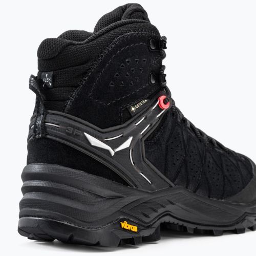 Damen-Trekkingstiefel Salewa Alp Trainer 2 Mid GTX schwarz 00-0000061383