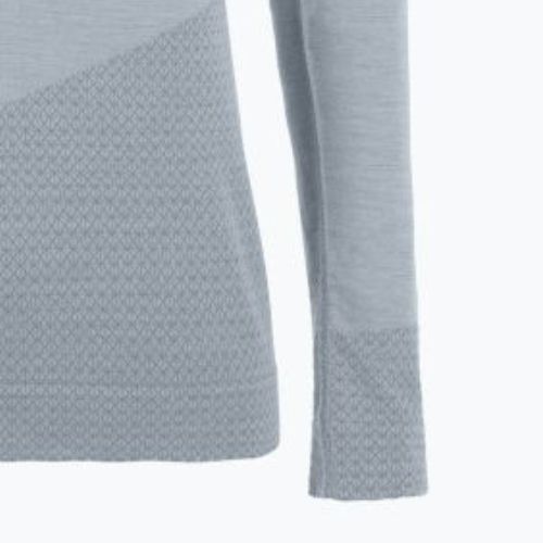 Damen Thermo-T-Shirt Salewa Zebru Med Warm Amr grau 00-0000027958