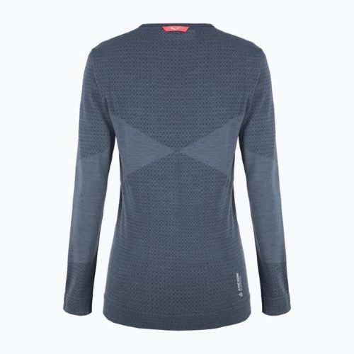 Damen Thermo-T-Shirt Salewa Zebru Med Warm Amr blau 00-0000027958