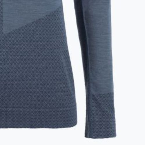 Damen Thermo-T-Shirt Salewa Zebru Med Warm Amr blau 00-0000027958