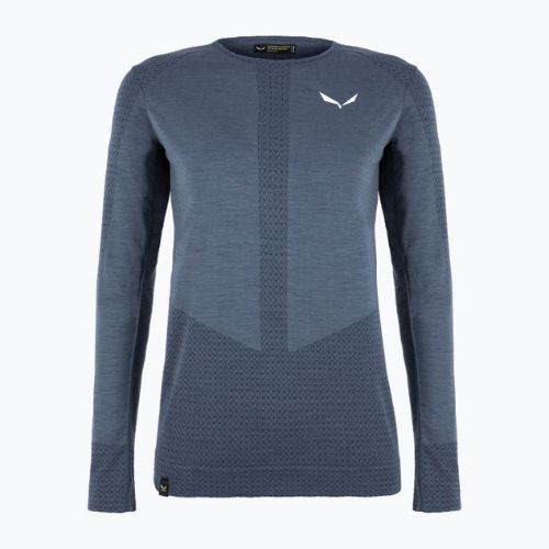 Damen Thermo-T-Shirt Salewa Zebru Med Warm Amr blau 00-0000027958