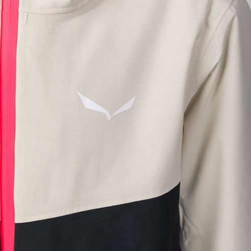 Salewa Sella Ptx/Twr Kinder Skijacke beige/schwarz 00-0000028490