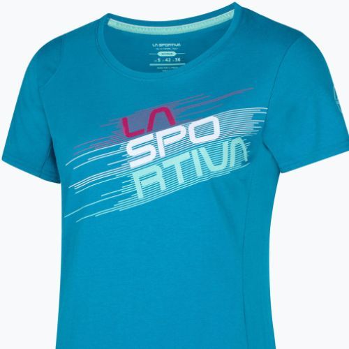 Damen-Trekking-Shirt La Sportiva Stripe Evo blau I31635635