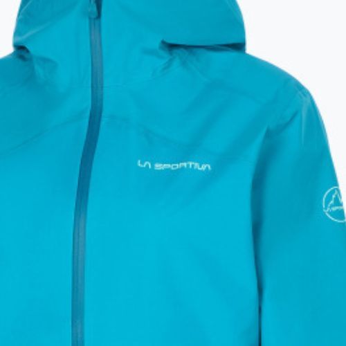 Damen La Sportiva Firestar Evo Shell Membran Regenjacke blau M24635635