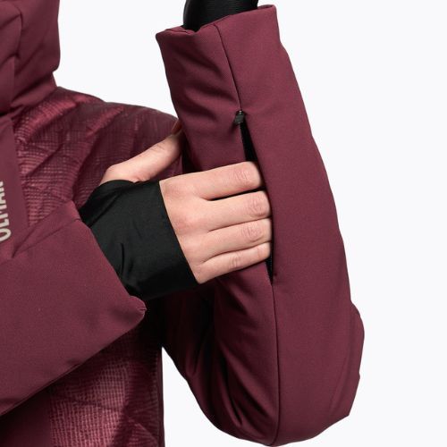 Damen Skianzug Colmar dunkelrot 239