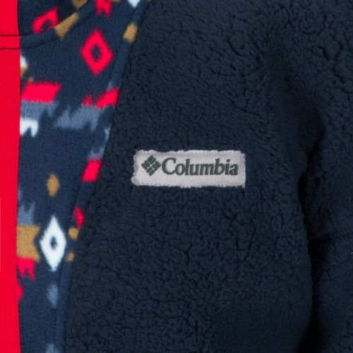 Columbia Herren Backbowl Sherpa Fleece-Sweatshirt navy blau 1952403