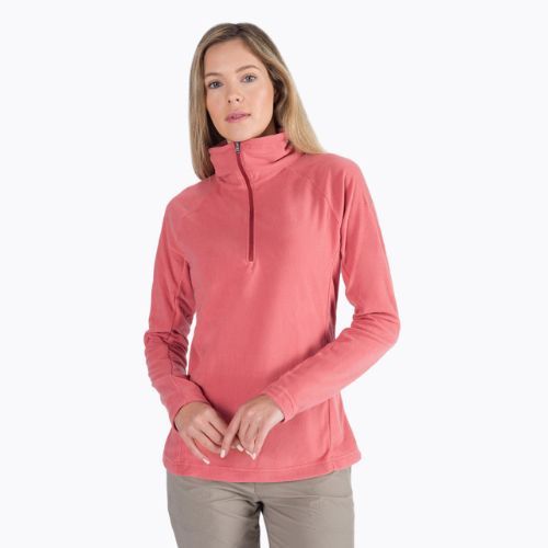 Columbia Glacial IV Damen Fleece-Sweatshirt dunkle Koralle 1802201
