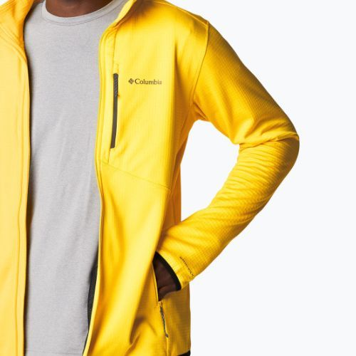 Columbia Park View Herren-Trekking-Sweatshirt gelb 1952222