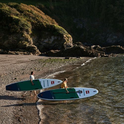 SUP Brett Red Paddle Co Voyager 12'6 grün 17623