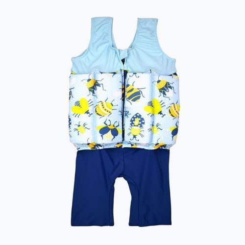 Kinder-Badeanzug Splash About Short John Insects blau SJFSZBL1