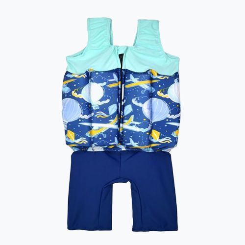 Kinder-Badeanzug Splash About Short John Planes blau SJFSZUP1