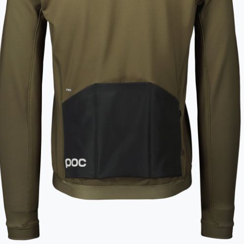 Fahrradjacke für Männer POC Thermal epidote green