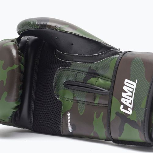 Leone camo grün Boxhandschuhe GN324