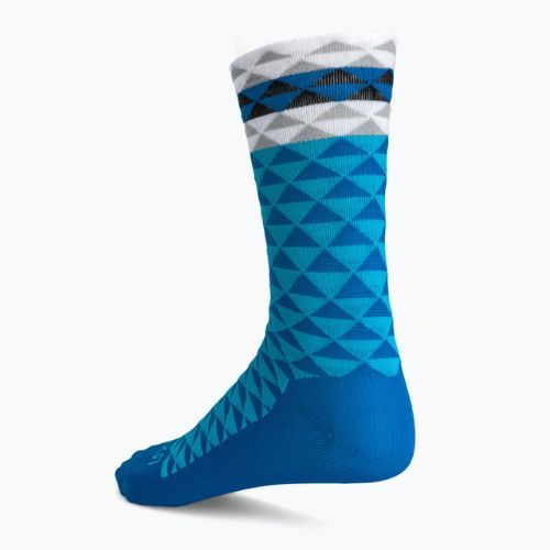 LUXA Asymmetrische Fahrradsocken blau LUHESABM2S