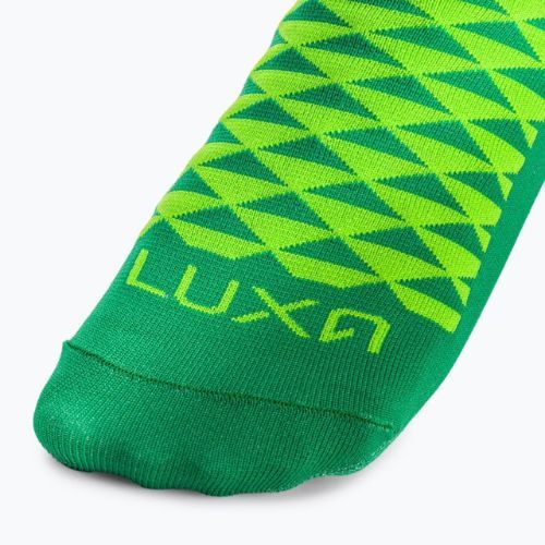 LUXA Asymmetrische Fahrradsocken grün LUHE19SAMGS