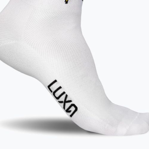 LUXA Donuts Radsocken weiß LUAMSDS