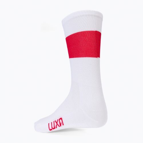 LUXA Flagge weiß und rot Fahrradsocken LAM21SPFS