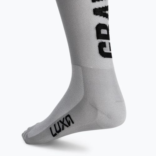 LUXA Only Gravel graue Fahrradsocken LAM21SOGG1S