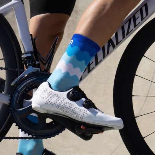 LUXA Teneriffa blau Fahrradsocken LUHE21SSTBLS