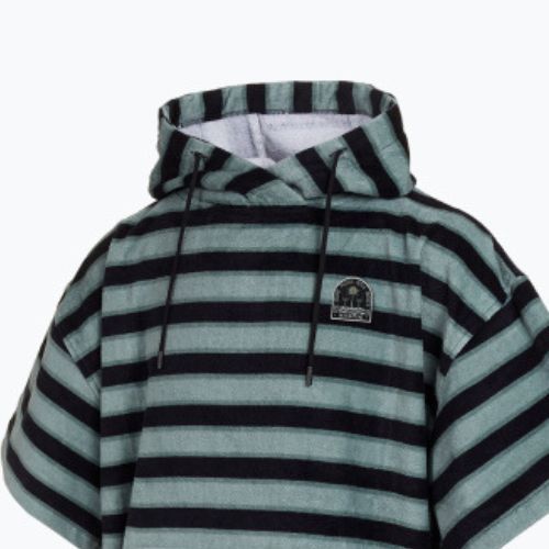 Mystic Velours AOP grau-schwarzer Poncho 35018.220274