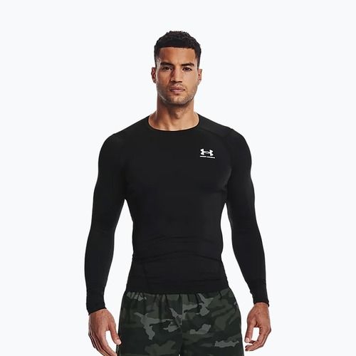 Under Armour Herren Langarm-T-Shirt Ua Hg Armour Comp LS schwarz 1361524-001