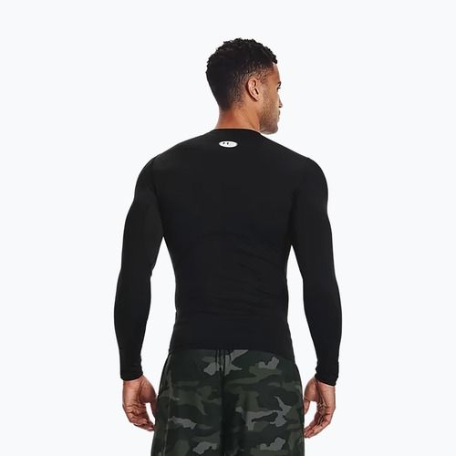 Under Armour Herren Langarm-T-Shirt Ua Hg Armour Comp LS schwarz 1361524-001